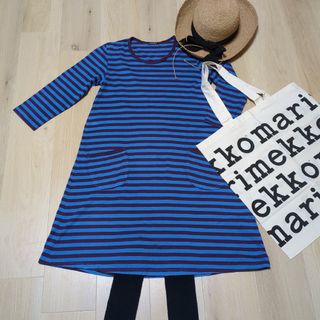 マリメッコ(marimekko)のmarimekko ワンピース 『Tasaraita タサライタ』(ひざ丈ワンピース)