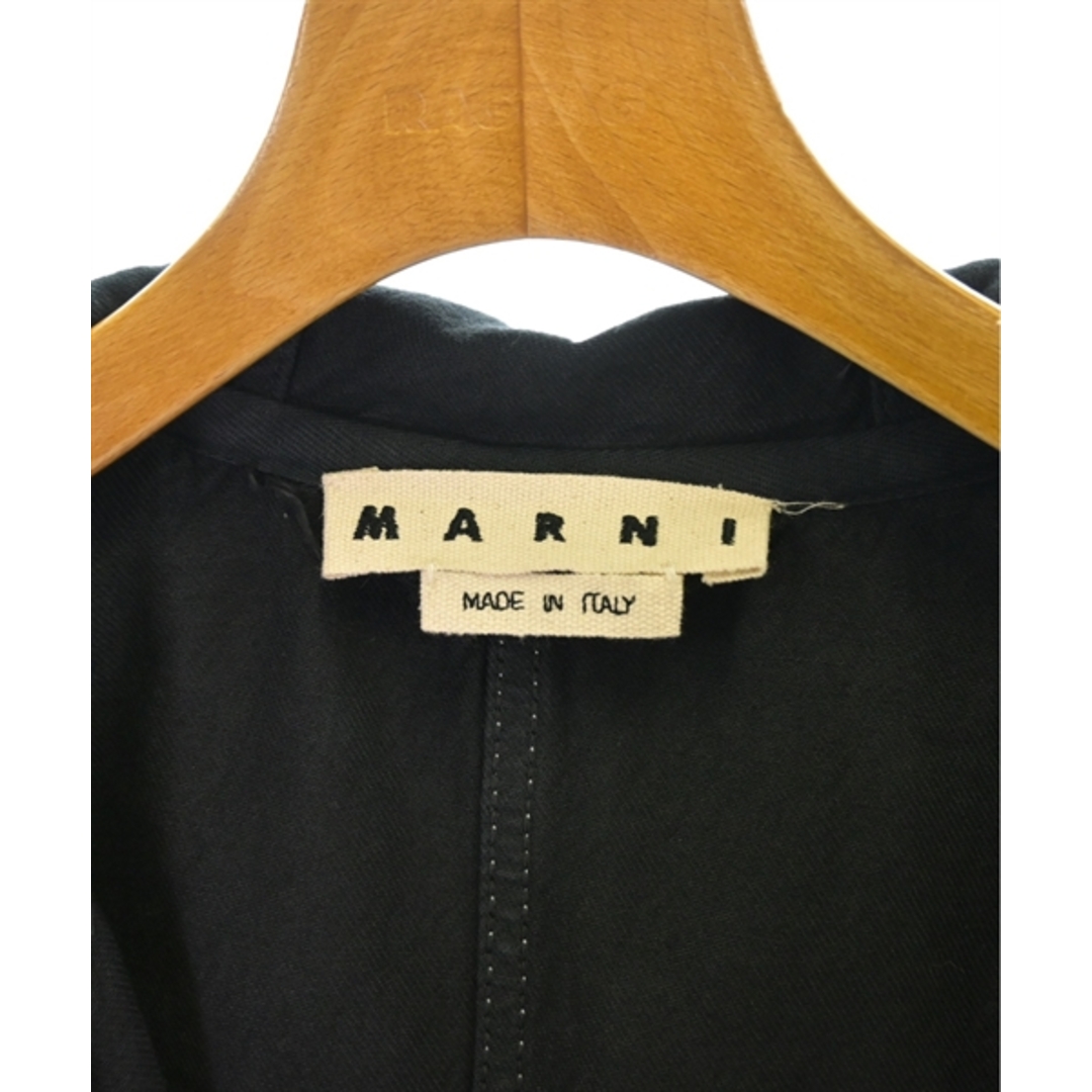 Marni(マルニ)のMARNI マルニ コート（その他） 44(S位) 黒x白 【古着】【中古】 メンズのジャケット/アウター(その他)の商品写真