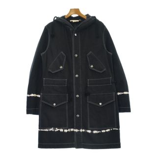 マルニ(Marni)のMARNI マルニ コート（その他） 44(S位) 黒x白 【古着】【中古】(その他)