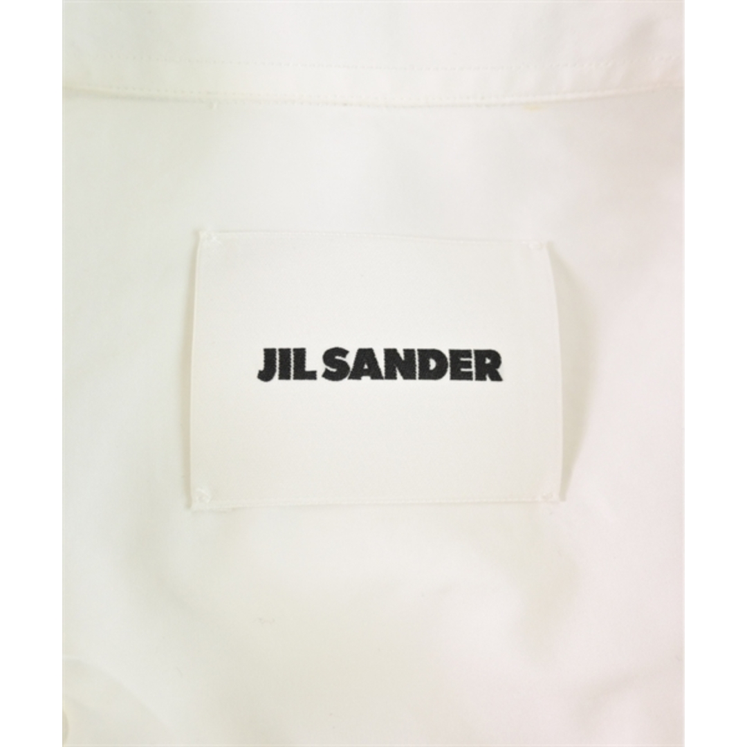 Jil Sander(ジルサンダー)のJIL SANDER ジルサンダー カジュアルシャツ 39(M位) 白 【古着】【中古】 メンズのトップス(シャツ)の商品写真