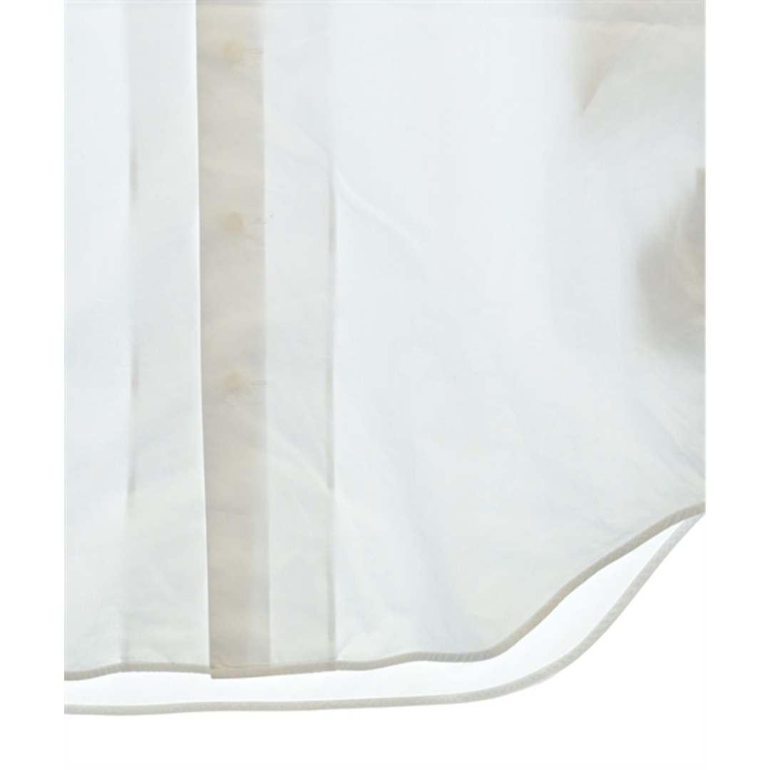 Jil Sander(ジルサンダー)のJIL SANDER ジルサンダー カジュアルシャツ 39(M位) 白 【古着】【中古】 メンズのトップス(シャツ)の商品写真