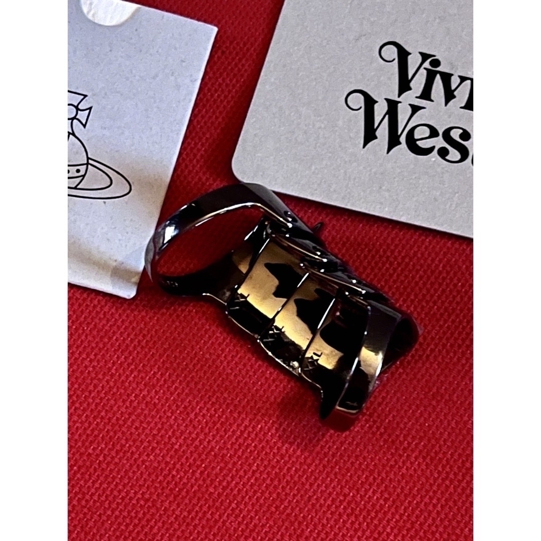 Vivienne Westwood(ヴィヴィアンウエストウッド)の【極上完美品✴︎現行モデル】ヴィヴィアンウエストウッドアーマーリング【XXL】 メンズのアクセサリー(リング(指輪))の商品写真