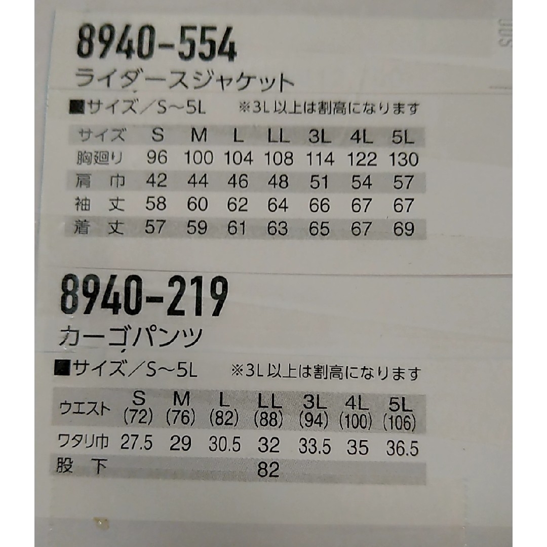 寅壱(トライチ)のriki様専用!寅壱!限定デニムピンク迷彩ファスナー3Ｌの上下セット。 メンズのスーツ(セットアップ)の商品写真