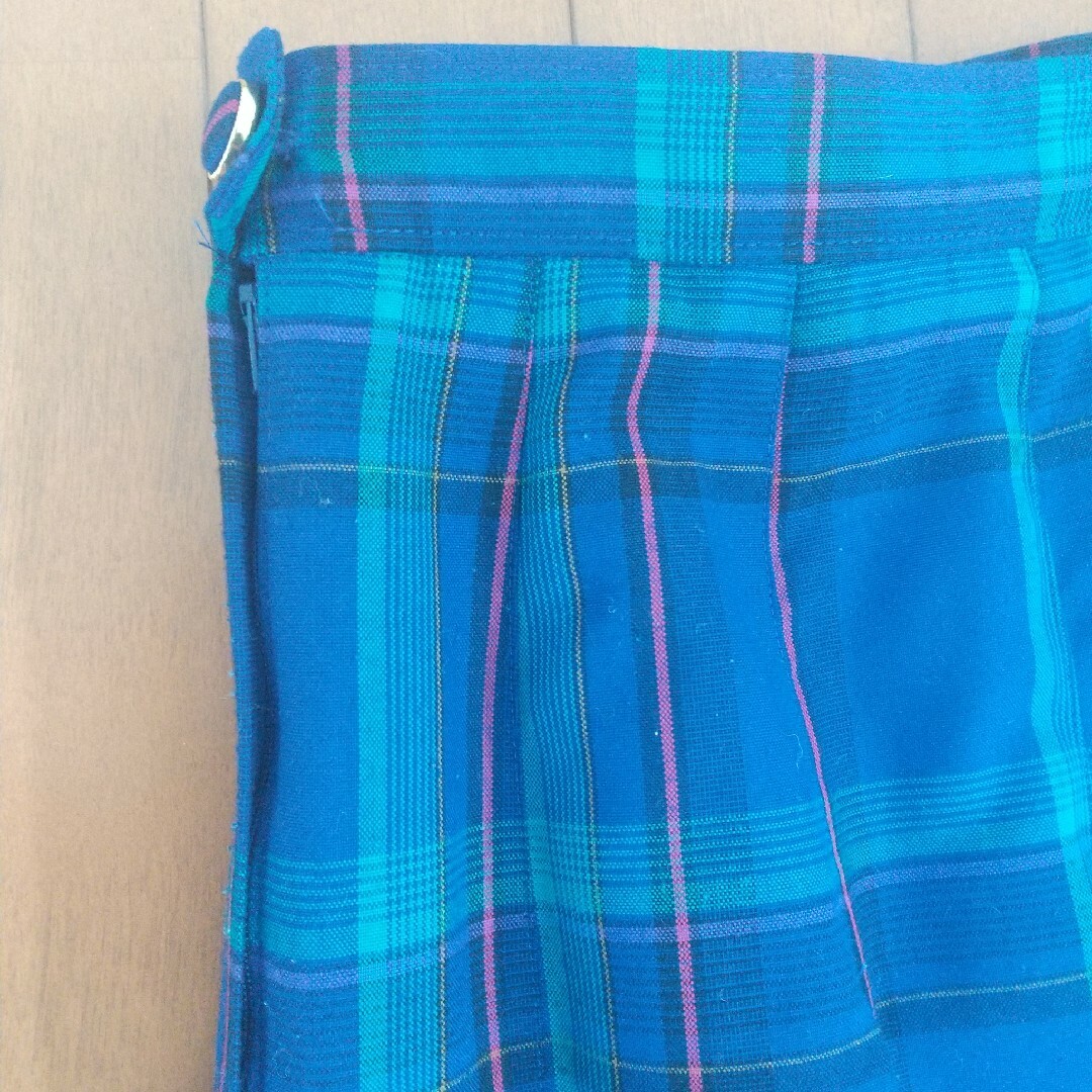UNITED ARROWS green label relaxing(ユナイテッドアローズグリーンレーベルリラクシング)のチェックプリーツスカート  マキシ丈 レディースのスカート(ロングスカート)の商品写真