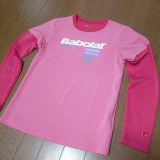 バボラ(Babolat)の程度極上  デサント製 Babolat バボラ  機能性 長袖 プラティクス(Tシャツ(長袖/七分))