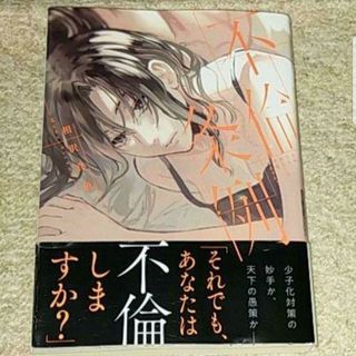 漫画『不倫条例～それでも、あなたは不倫しますか？～』相沢真魚《帯付き》(青年漫画)