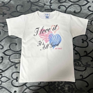ヨネックス(YONEX)のヨネックス　白　速乾Tシャツ(Tシャツ(半袖/袖なし))