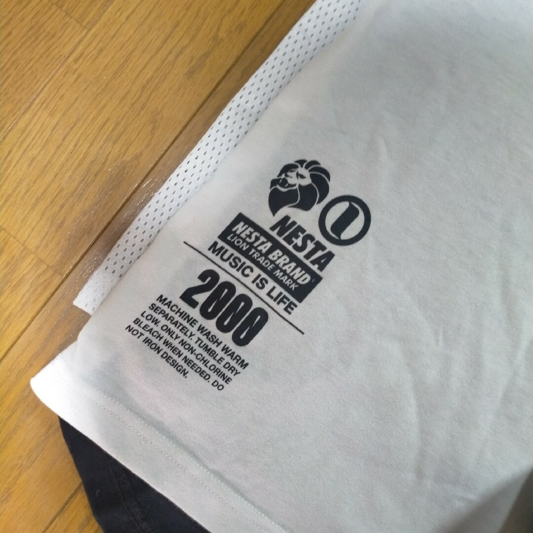 NESTA BRAND(ネスタブランド)の程度抜群 ネスタ NESTA BRAND メッシュ 切り替え  半袖Tee メンズのトップス(Tシャツ/カットソー(半袖/袖なし))の商品写真
