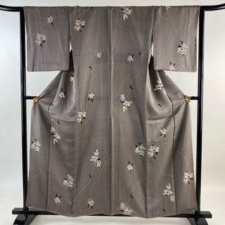 小紋 身丈158.5cm 裄丈65cm 正絹 美品 優品 【中古】(着物)