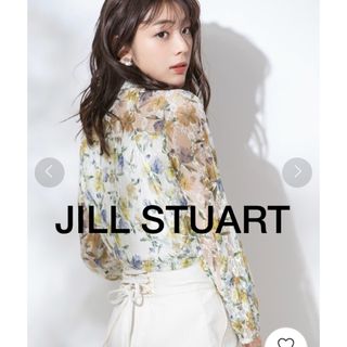 JILLSTUART - 【JILL by JILL STUART】フローラルチュールレースブラウス