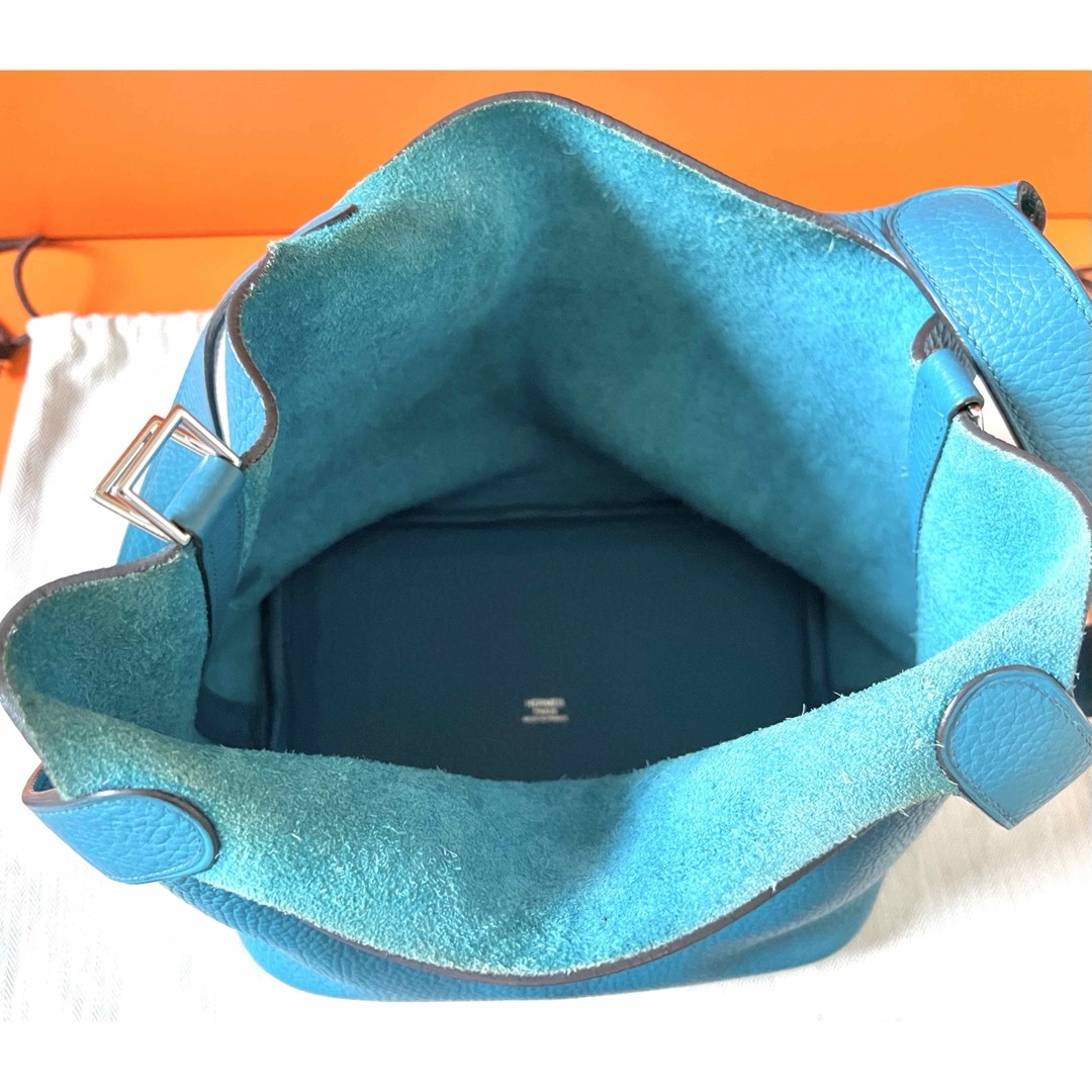 Hermes(エルメス)のおまけ付き★エルメス ピコタンロックＭＭ ブルーイズミール レディースのバッグ(ハンドバッグ)の商品写真