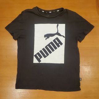 【中古】PUMA　ブラック　Tシャツ　150cm(Tシャツ/カットソー)