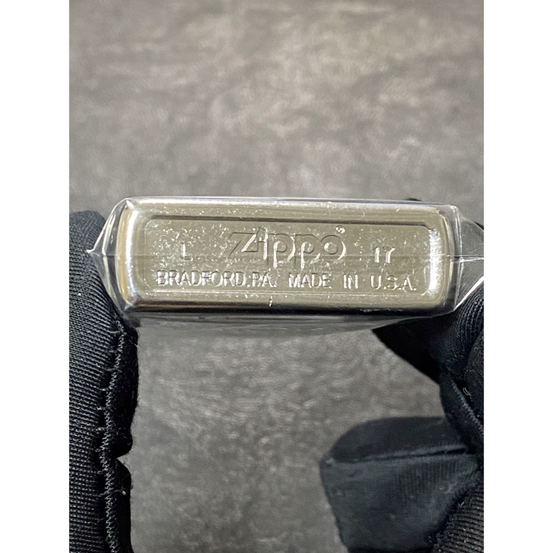 zippo 野球 シルバーダスト 特殊加工 希少モデル 2017年製 メンズのメンズ その他(その他)の商品写真