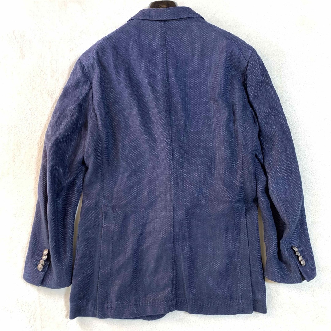 TAGLIATORE(タリアトーレ)の春夏✨tagliatoreタリアトーレ　コットンリネンジャケット　シングル　46 メンズのジャケット/アウター(テーラードジャケット)の商品写真