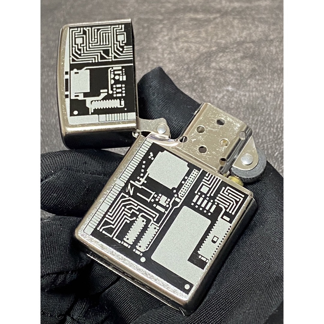 zippo シルバーダスト 特殊加工 希少モデル 2017年製 メンズのメンズ その他(その他)の商品写真