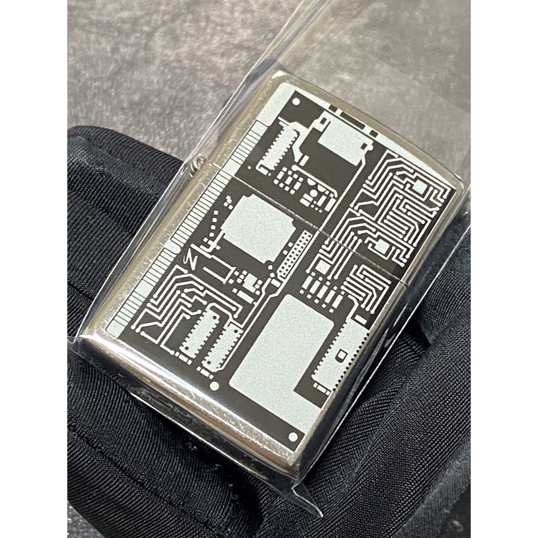 zippo シルバーダスト 特殊加工 希少モデル 2017年製 メンズのメンズ その他(その他)の商品写真