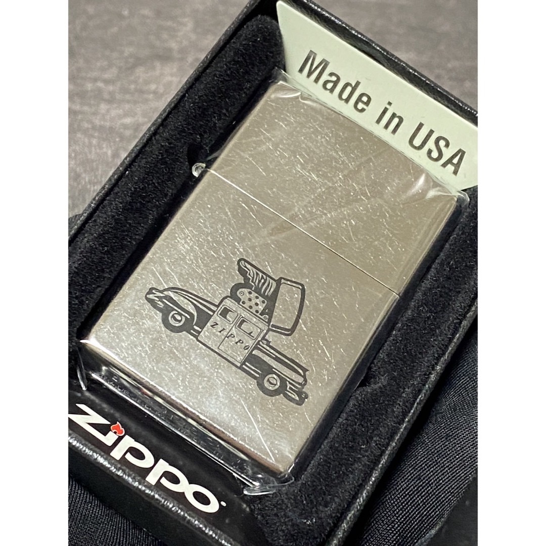 zippo ジッポカー シルバーダスト 特殊加工 希少モデル 2018年製 メンズのメンズ その他(その他)の商品写真