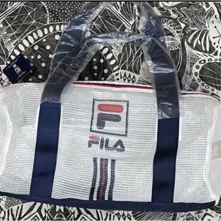 Starbucks Coffee - 日本未発売　FILA x スターバックス　メッシュ　ミニボストン　スパバッグにも