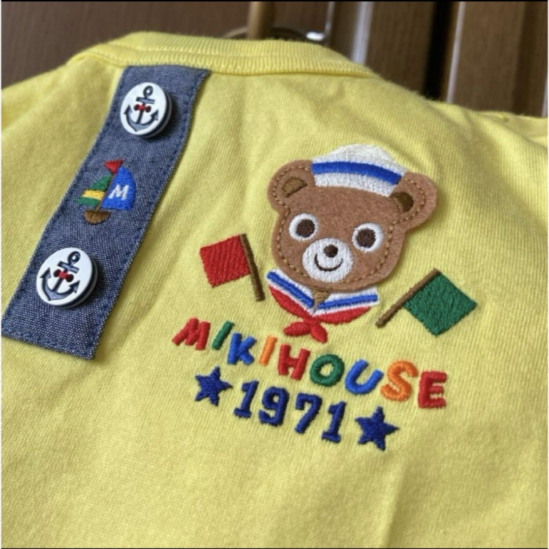 mikihouse(ミキハウス)のミキハウス　半袖　シャツ　Tシャツ　プッチー君　マリン　春　夏　ファミリア キッズ/ベビー/マタニティのキッズ服男の子用(90cm~)(Tシャツ/カットソー)の商品写真