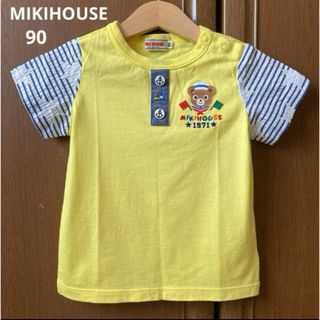 ミキハウス(mikihouse)のミキハウス　半袖　シャツ　Tシャツ　プッチー君　マリン　春　夏　ファミリア(Tシャツ/カットソー)