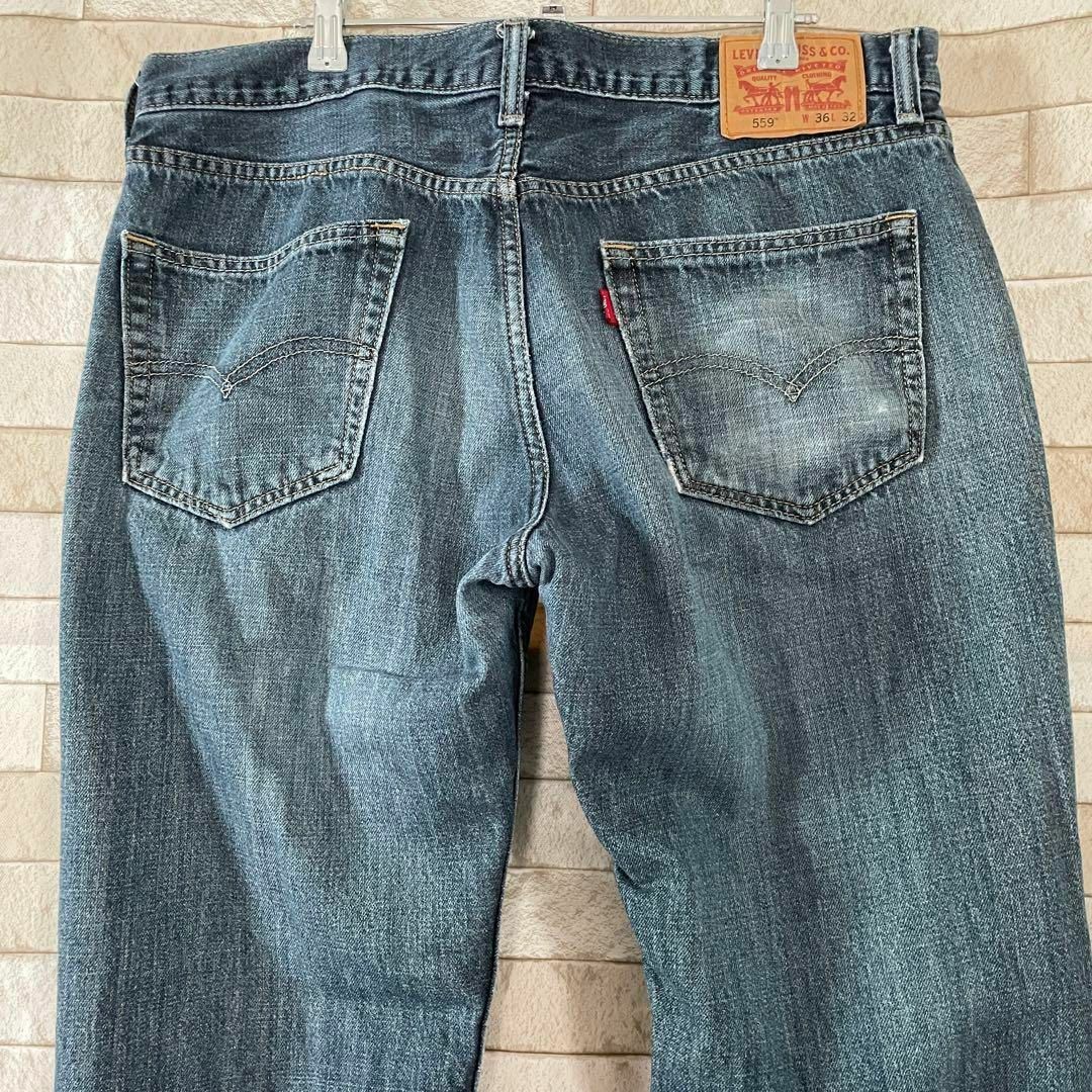 Levi's(リーバイス)のリーバイス デニム 559 レソト製 ブルー 36×32 メンズのパンツ(デニム/ジーンズ)の商品写真