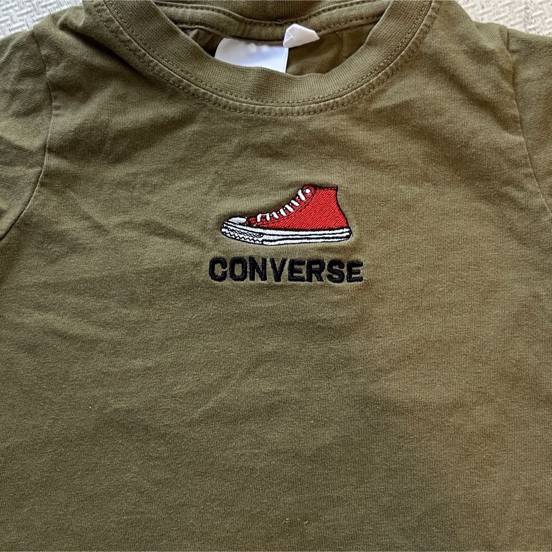 CONVERSE(コンバース)のコンバース　ベビーTシャツ　70-80cm キッズ/ベビー/マタニティのベビー服(~85cm)(Ｔシャツ)の商品写真