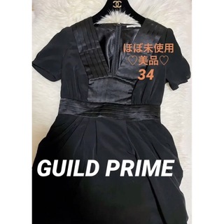 GUILD PRIME - ギルドプライムブラックワンピース未使用美品