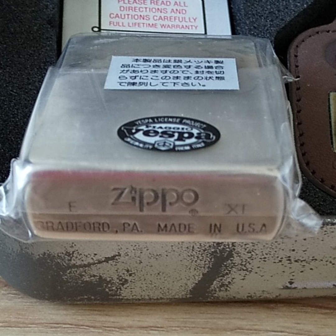 ZIPPO(ジッポー)のジッポー ライター ベスパ 50周年限定品 メンズのファッション小物(タバコグッズ)の商品写真