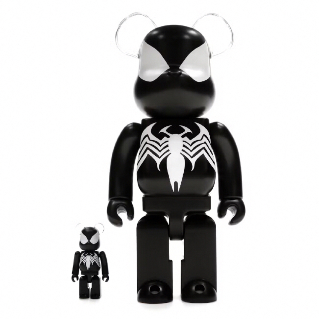 MEDICOM TOY(メディコムトイ)のBE@RBRICK SPIDER-MAN BLACK COSTUME  エンタメ/ホビーのフィギュア(その他)の商品写真