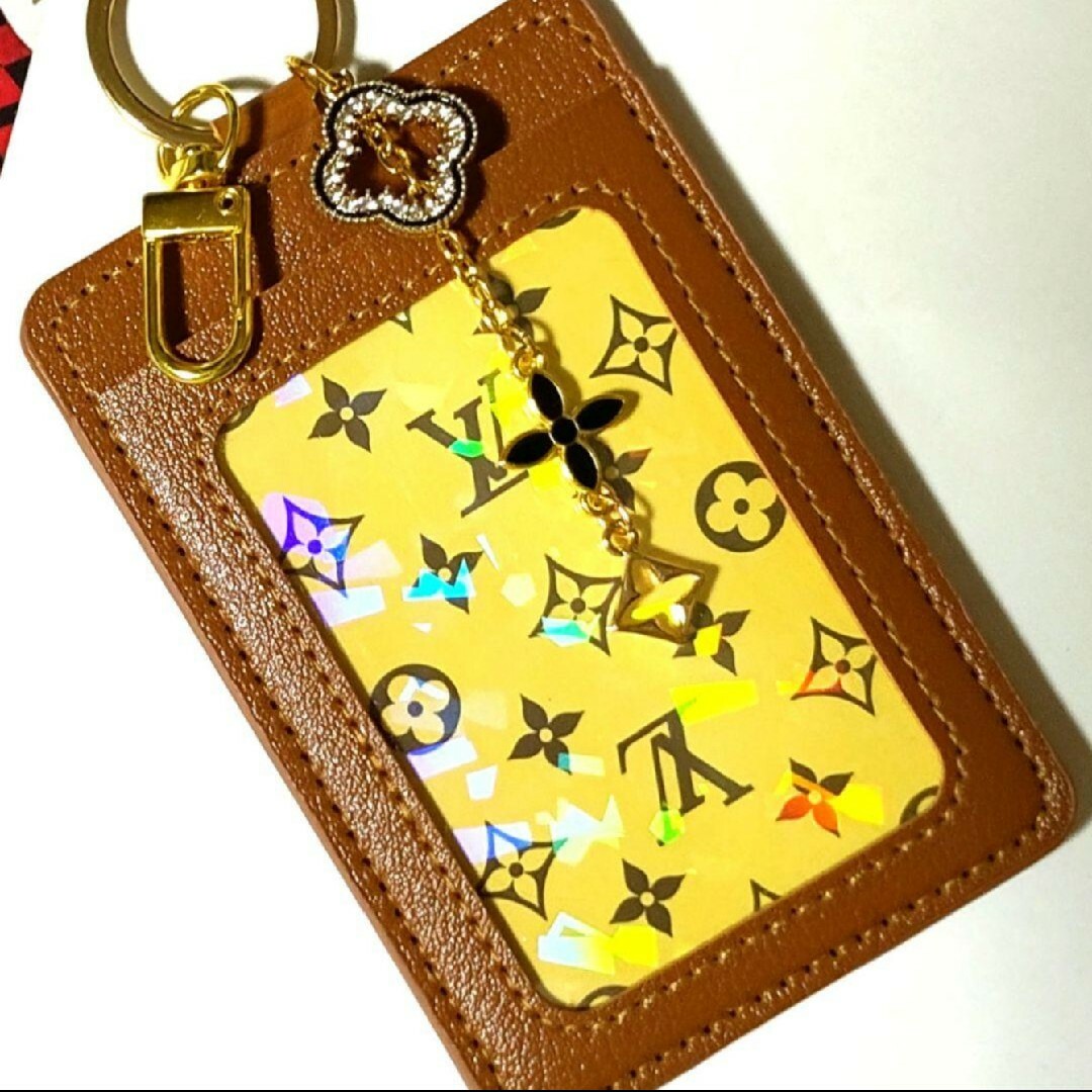 LOUIS VUITTON(ルイヴィトン)の希少♥LOUIS VUITTON♦モノグラムトランプ １枚 新品パスケースB45 レディースのファッション小物(パスケース/IDカードホルダー)の商品写真