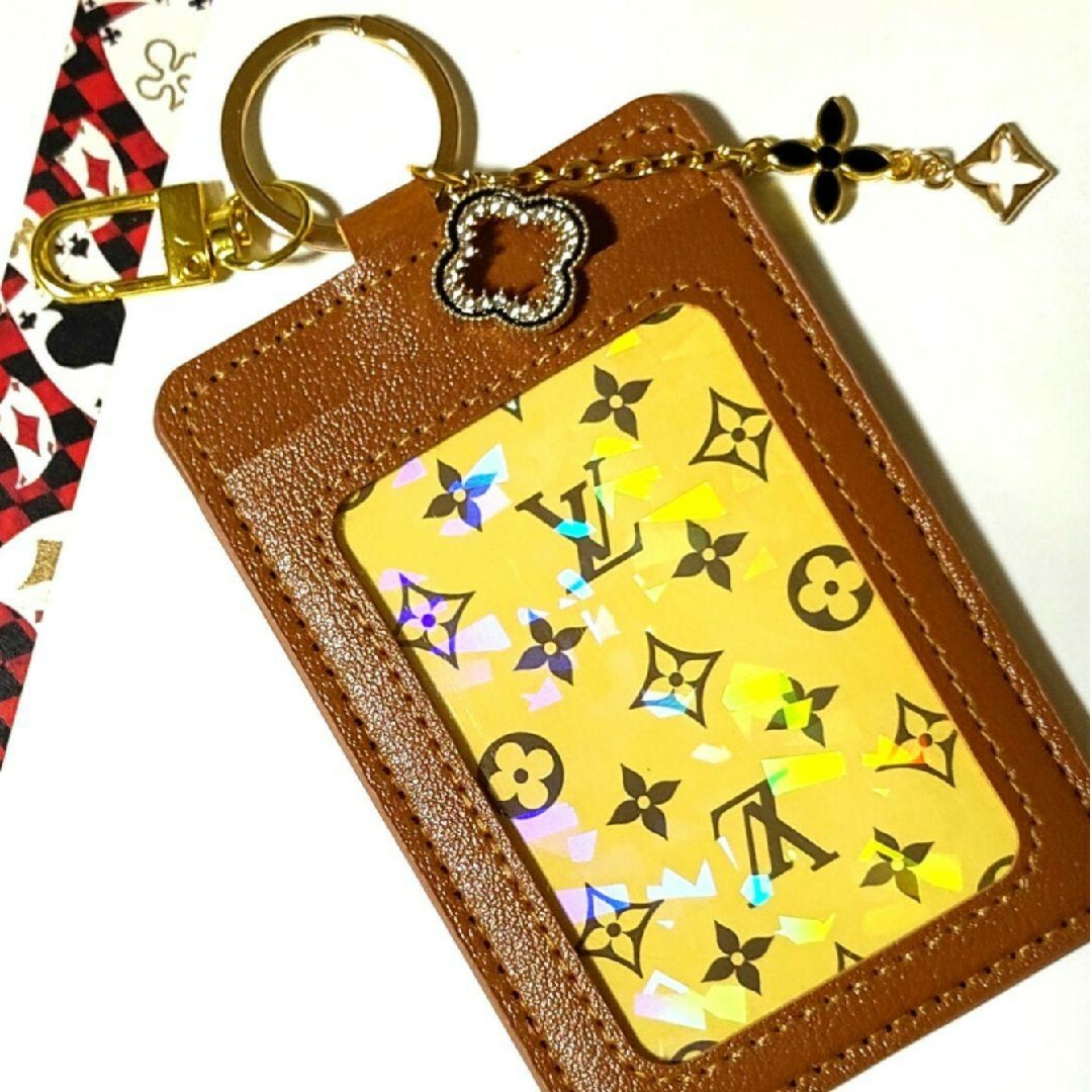 LOUIS VUITTON(ルイヴィトン)の希少♥LOUIS VUITTON♦モノグラムトランプ １枚 新品パスケースB45 レディースのファッション小物(パスケース/IDカードホルダー)の商品写真