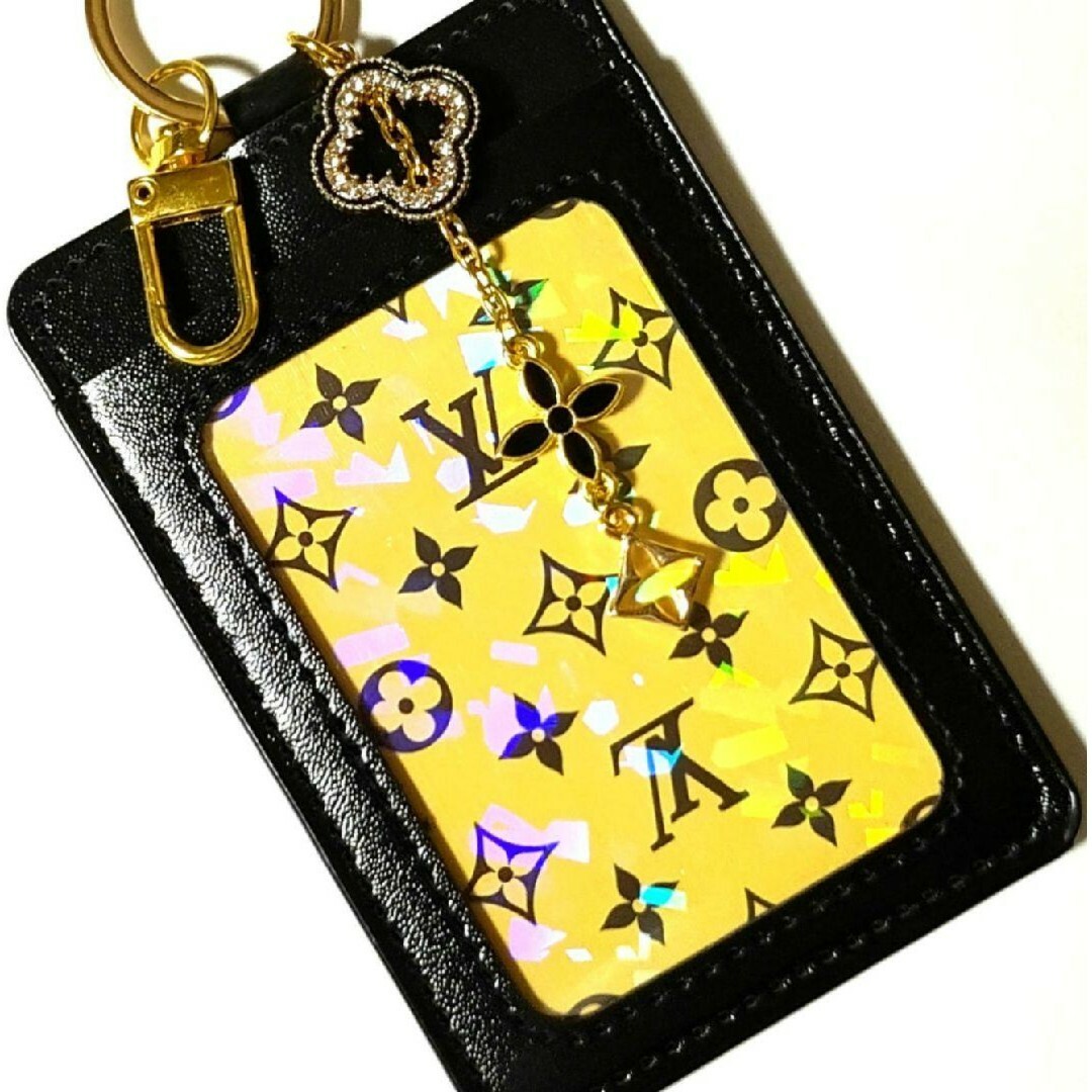 LOUIS VUITTON(ルイヴィトン)の希少♥LOUIS VUITTON♦モノグラムトランプ １枚 新品パスケースB46 レディースのファッション小物(パスケース/IDカードホルダー)の商品写真