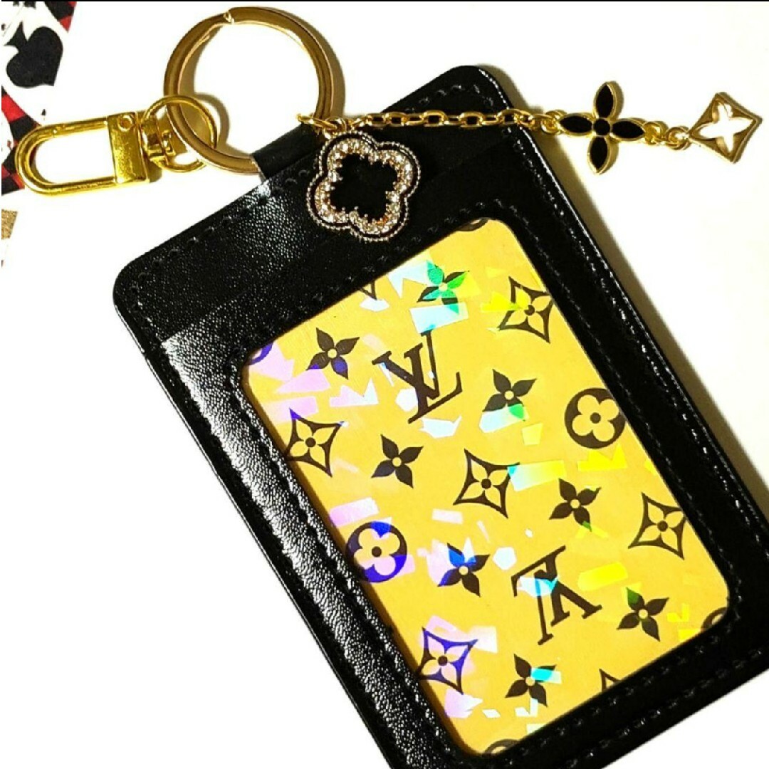 LOUIS VUITTON(ルイヴィトン)の希少♥LOUIS VUITTON♦モノグラムトランプ １枚 新品パスケースB46 レディースのファッション小物(パスケース/IDカードホルダー)の商品写真