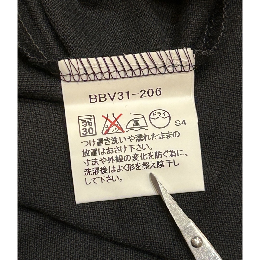 BURBERRY(バーバリー)の新品未使用　BURBERRY　バーバリー　半袖　ポロシャツ　黒　ブラック　L メンズのトップス(ポロシャツ)の商品写真