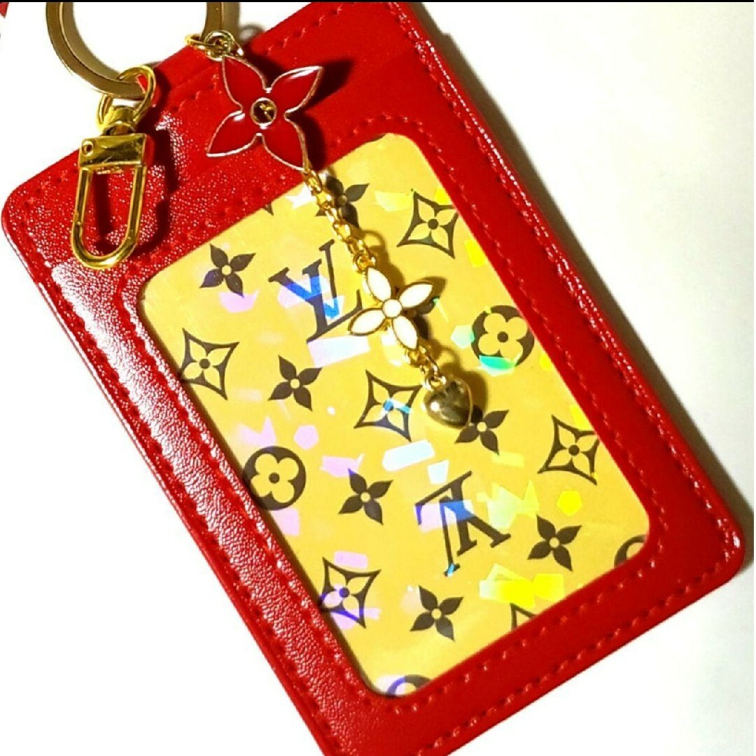 LOUIS VUITTON(ルイヴィトン)の希少♥LOUIS VUITTON♦モノグラムトランプ １枚 新品パスケースB48 レディースのファッション小物(パスケース/IDカードホルダー)の商品写真