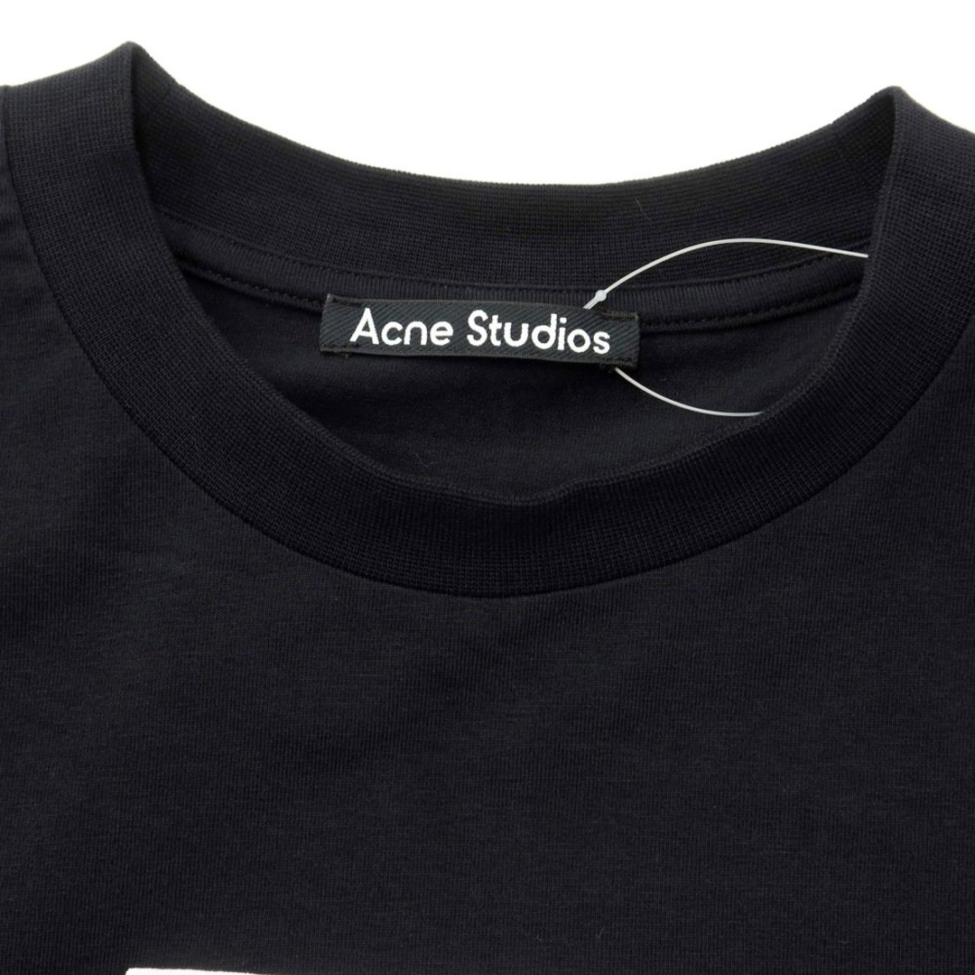 Acne Studios(アクネストゥディオズ)の【中古】アクネストゥディオズ ACNE STUDIOS ストレッチコットン プリント 半袖Ｔシャツ ブラック【サイズXS】【メンズ】 メンズのトップス(Tシャツ/カットソー(半袖/袖なし))の商品写真