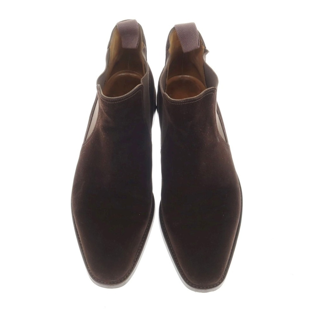 JOHN LOBB(ジョンロブ)の【中古】ジョンロブ John Lobb HARBOROUGH スエード サイドゴアブーツ ダークブラウン【サイズ6 1/2】【メンズ】 メンズの靴/シューズ(ブーツ)の商品写真