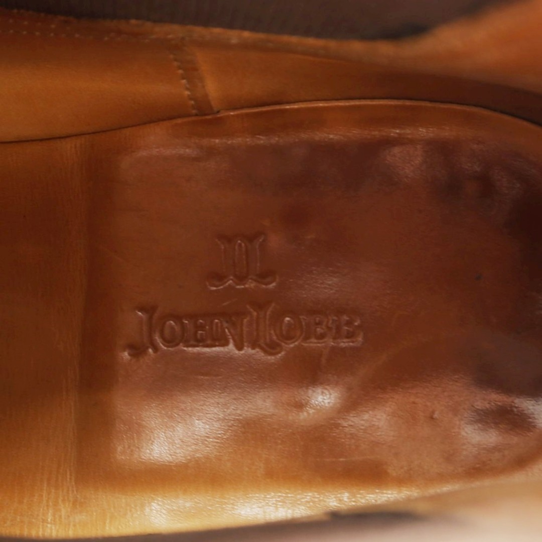 JOHN LOBB(ジョンロブ)の【中古】ジョンロブ John Lobb HARBOROUGH スエード サイドゴアブーツ ダークブラウン【サイズ6 1/2】【メンズ】 メンズの靴/シューズ(ブーツ)の商品写真