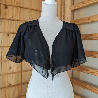 アクシーズファム(axes femme)のaxes femme　バックレース切り替えボレロ(ボレロ)