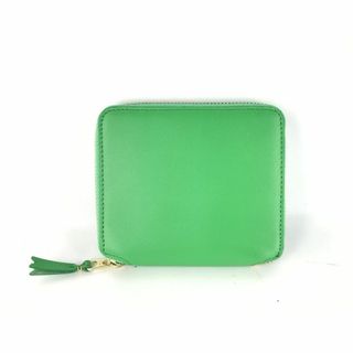 WALLET COMME des GARCONS - 新品 コムデギャルソン ウォレット SA2100 グリーン 財布 レザー 緑