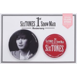 SixTONES ジェシー　缶バッジ　缶バッチ　1周年　レア　新品未開封　未開封(アイドルグッズ)