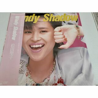 松田聖子　Windy Shadow /10thアルバム　ＬＰ（帯封付）　美品(ポップス/ロック(邦楽))