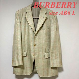 バーバリー(BURBERRY)のBURBERRY LONDON バーバリー ロンドン ベージュ 3釦 サイズ L(テーラードジャケット)