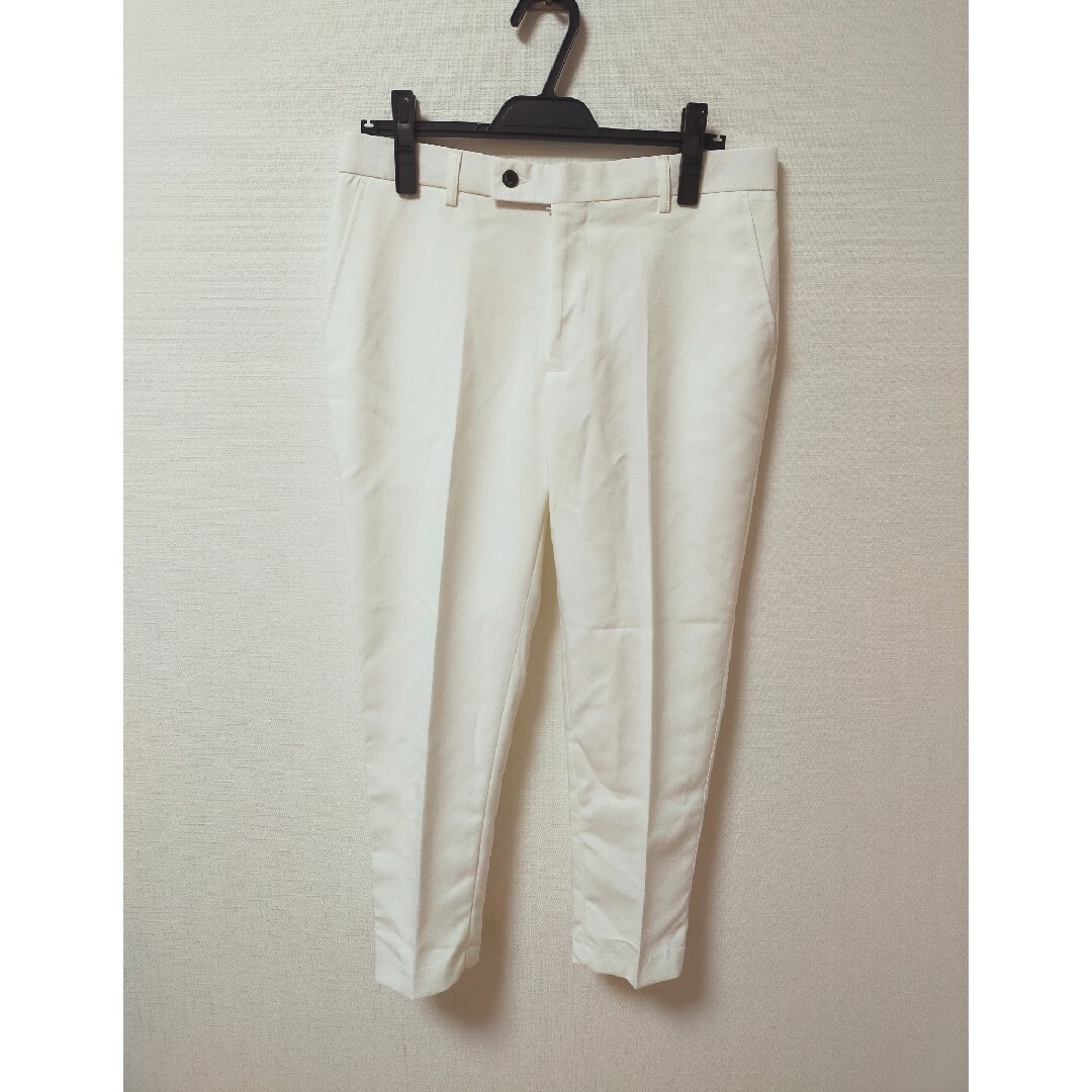 Buona Vita ボナヴィータ 白 スラックス パンツ メンズのパンツ(スラックス)の商品写真