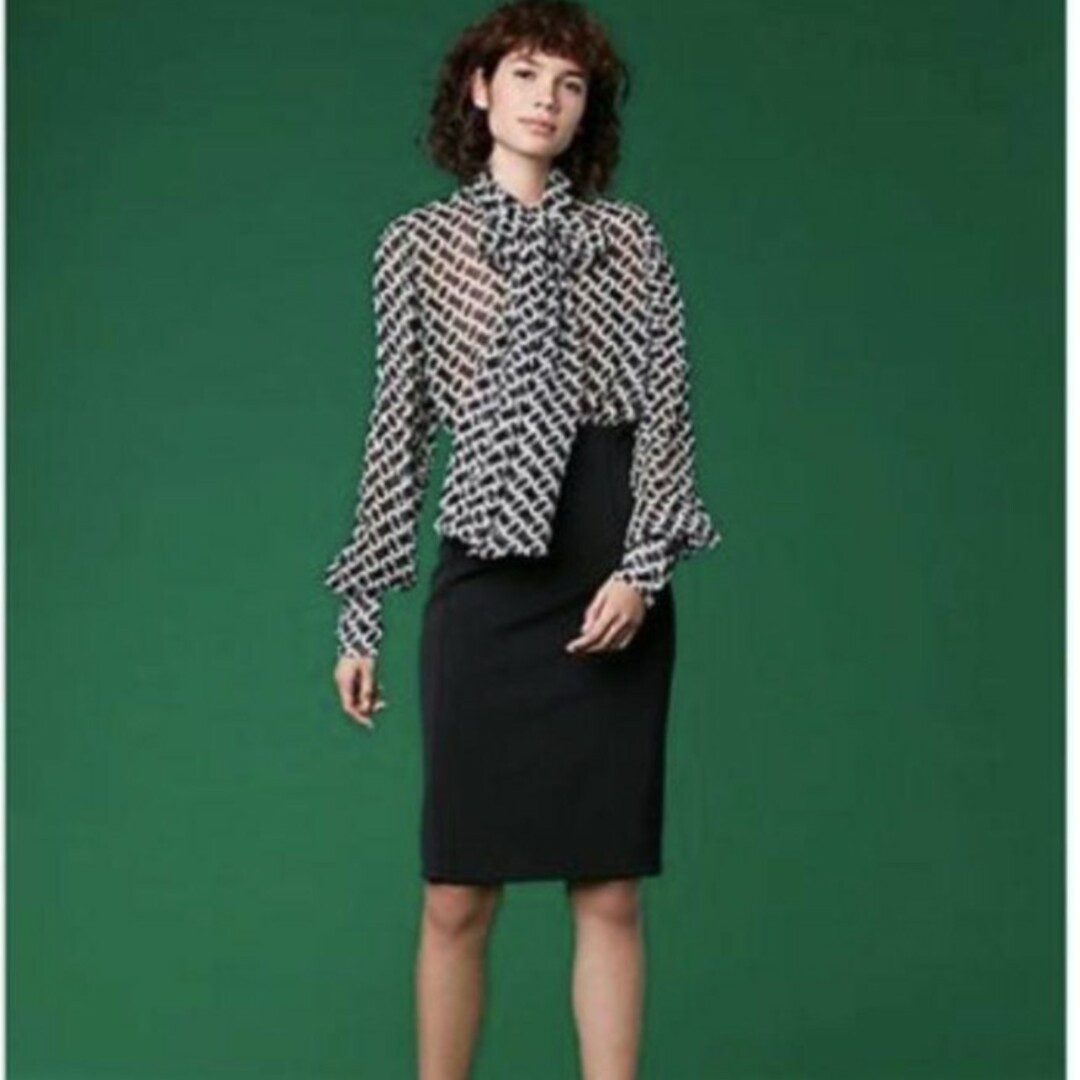 DIANE von FURSTENBERG(ダイアンフォンファステンバーグ)のDian Von Furstenberg Long Sleeve Chain P レディースのトップス(シャツ/ブラウス(長袖/七分))の商品写真