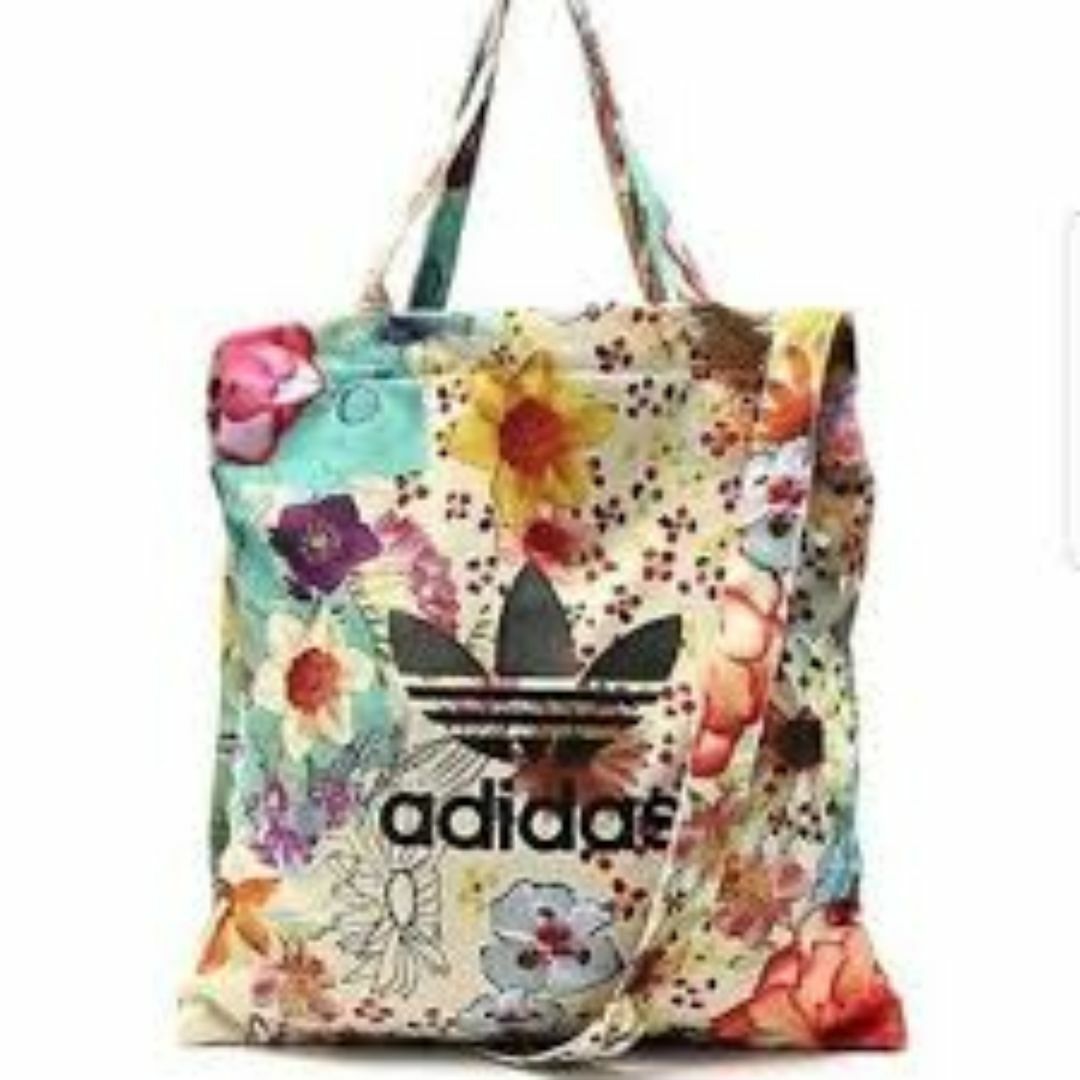 adidas(アディダス)の新品☆彡【adidas】FARM コラボ 花柄 トート バッグ【アディダス】 レディースのバッグ(トートバッグ)の商品写真