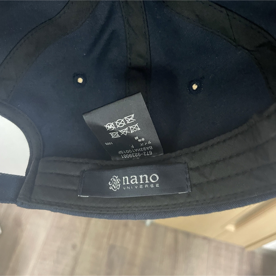 nano・universe(ナノユニバース)のnano universe 帽子 レディースの帽子(キャップ)の商品写真