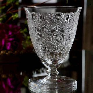 バカラ(Baccarat)の希少★美品★オールドバカラBACCARATシャトーブリアン 赤ワイングラス★レア(グラス/カップ)