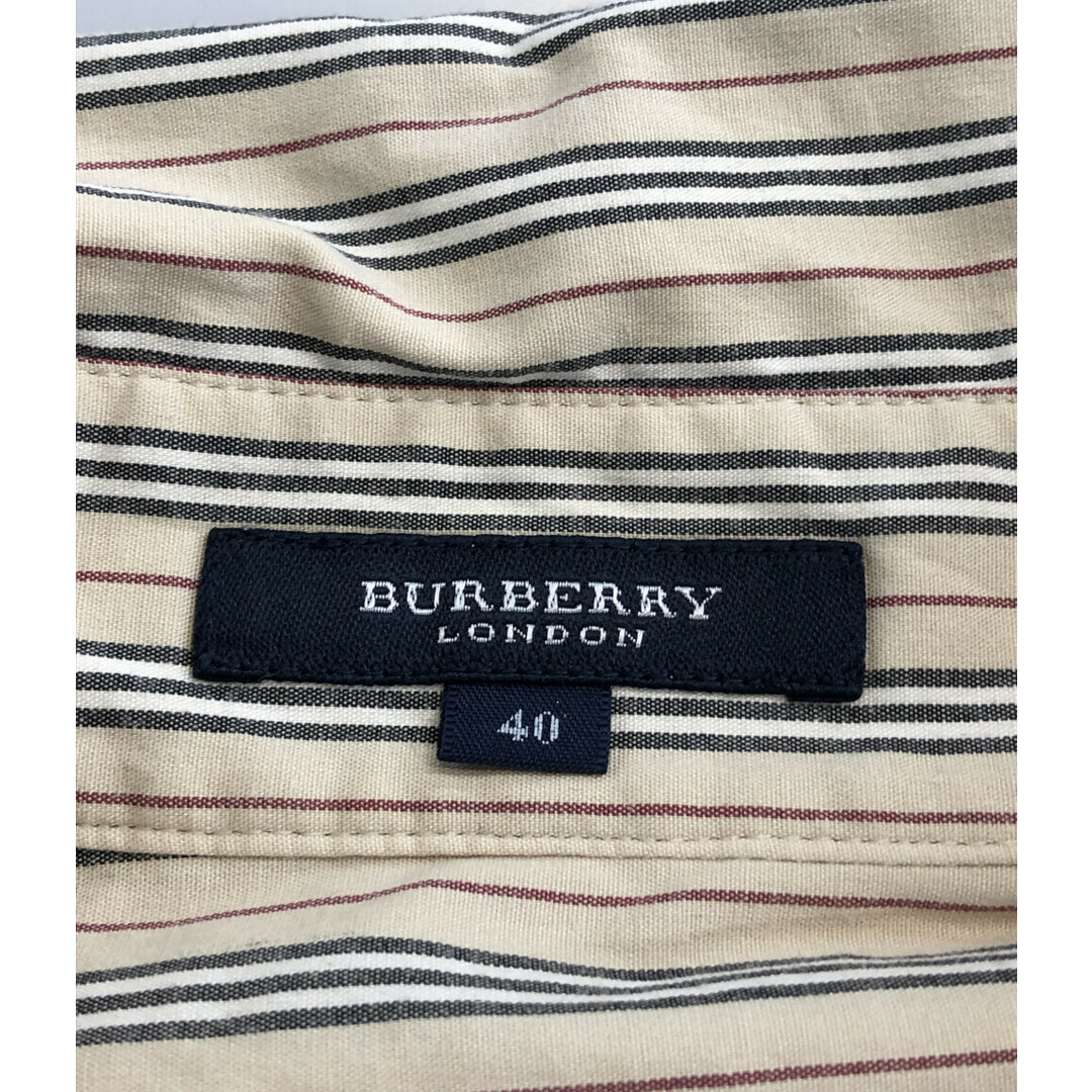 BURBERRY(バーバリー)のバーバリーロンドン 七分袖シャツ レディース 40 レディースのトップス(シャツ/ブラウス(半袖/袖なし))の商品写真