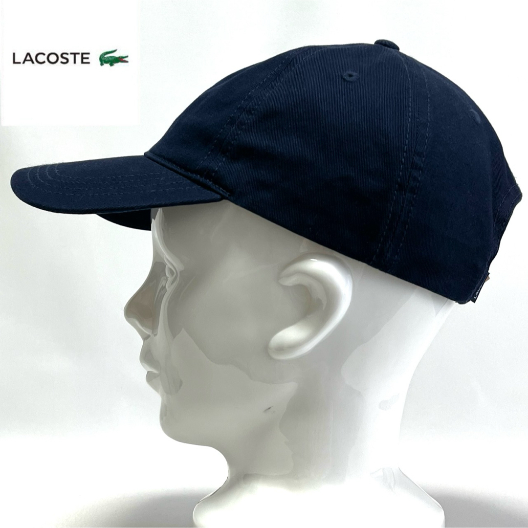 LACOSTE(ラコステ)の【新品】LACOSTEラコステ優しいオーガニックコットン100% 定番ロゴCAP メンズの帽子(キャップ)の商品写真